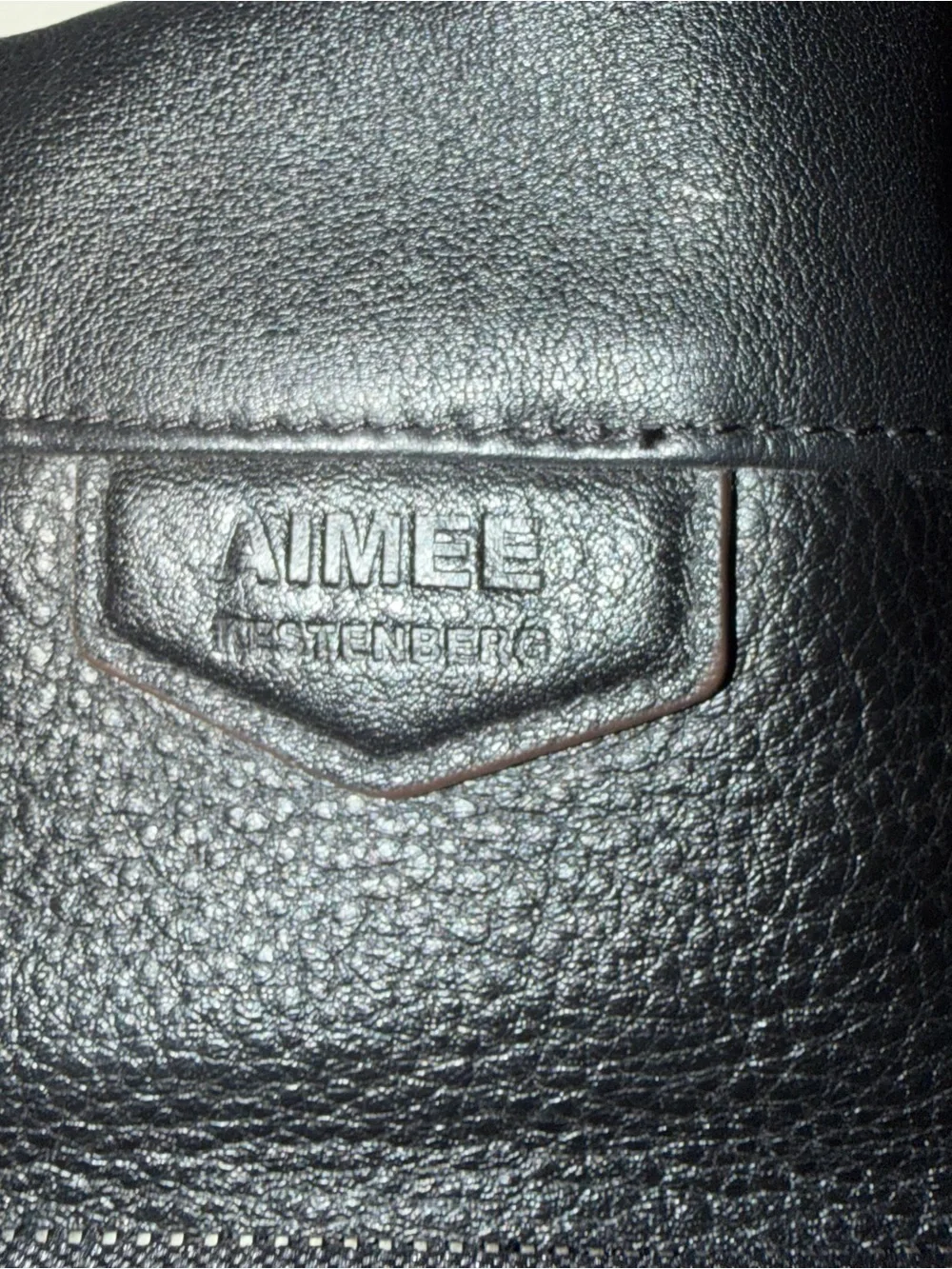 Aimee Kestenberg Black Leather Tote for Women